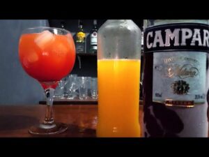 É ASSIM QUE EU GOSTO DE BEBER CAMPARI |DRINK COM SUCO DE LARANJA NATURAL RÁPIDO BARATO RECEITA FÁCIL