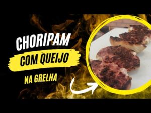 Choripam com queijo mussarela na grelha 🔥🔥🔥