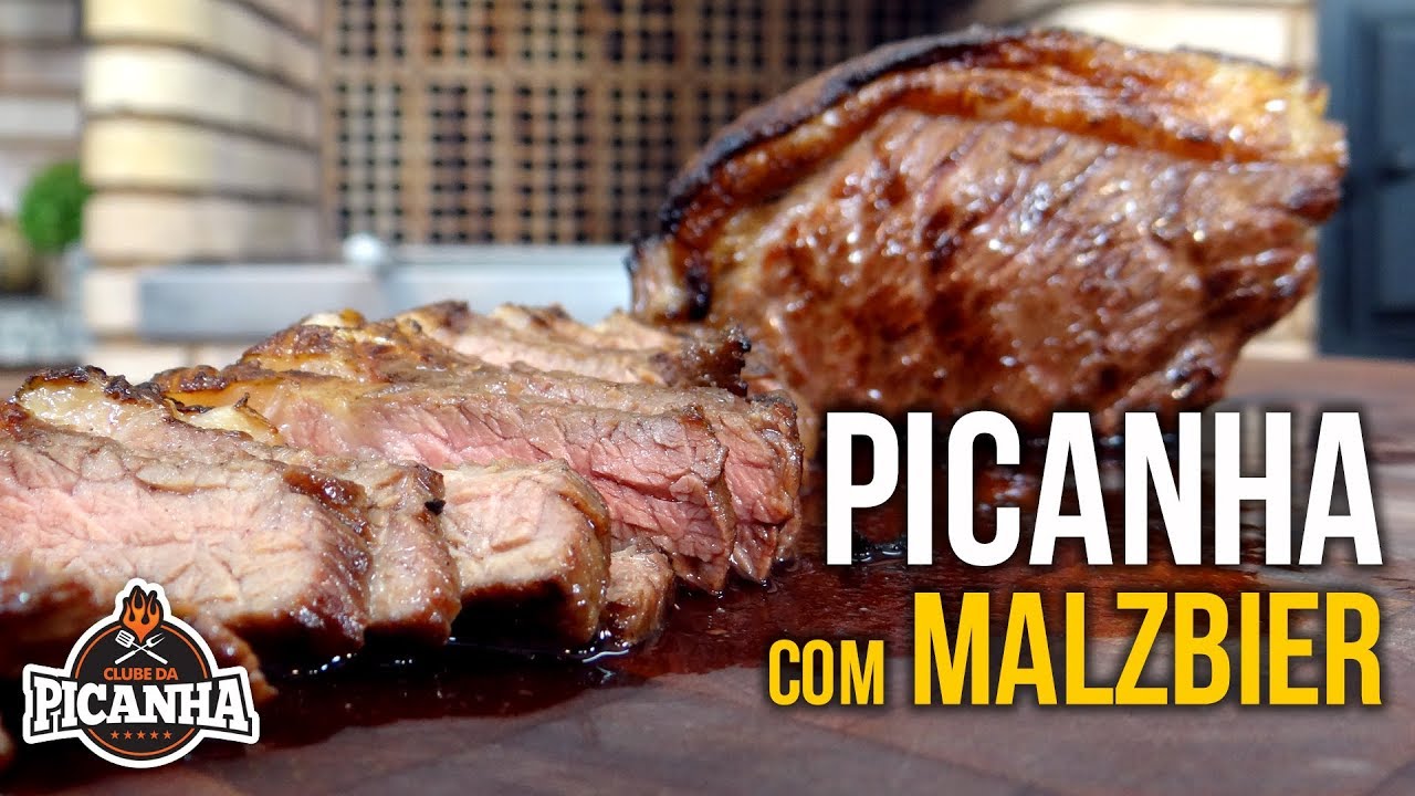 CHURRASCO DE PICANHA COM MALZBIER - (PICANHA NA CERVEJA PRETA) - CLUBE DA PICANHA