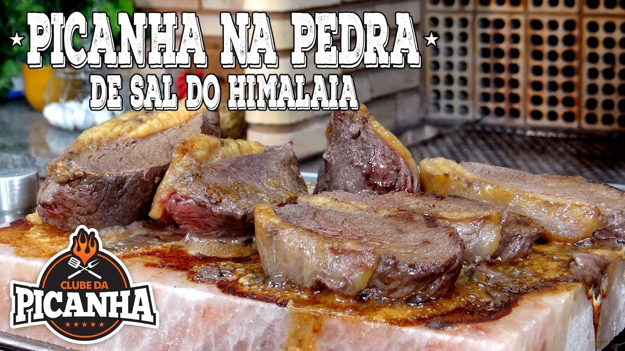 CHURRASCO DE PICANHA NA PEDRA DE SAL do Himalaia - CLUBE DA PICANHA