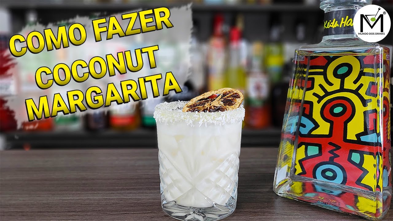 COMO FAZER O COCONUT MARGARITA - OUTRA VERSÃO DA PIÑA COLADA! 🍹🍹