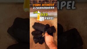 Como Acender a Churrasqueira com Óleo e Papel – Tv Churrasco