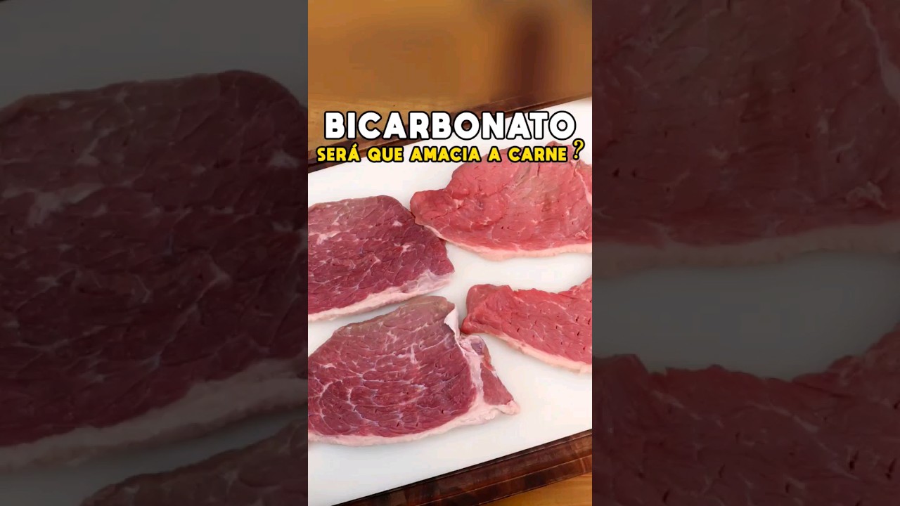 Como Amaciar Carne com Bicarbonato - Tv Churrasco