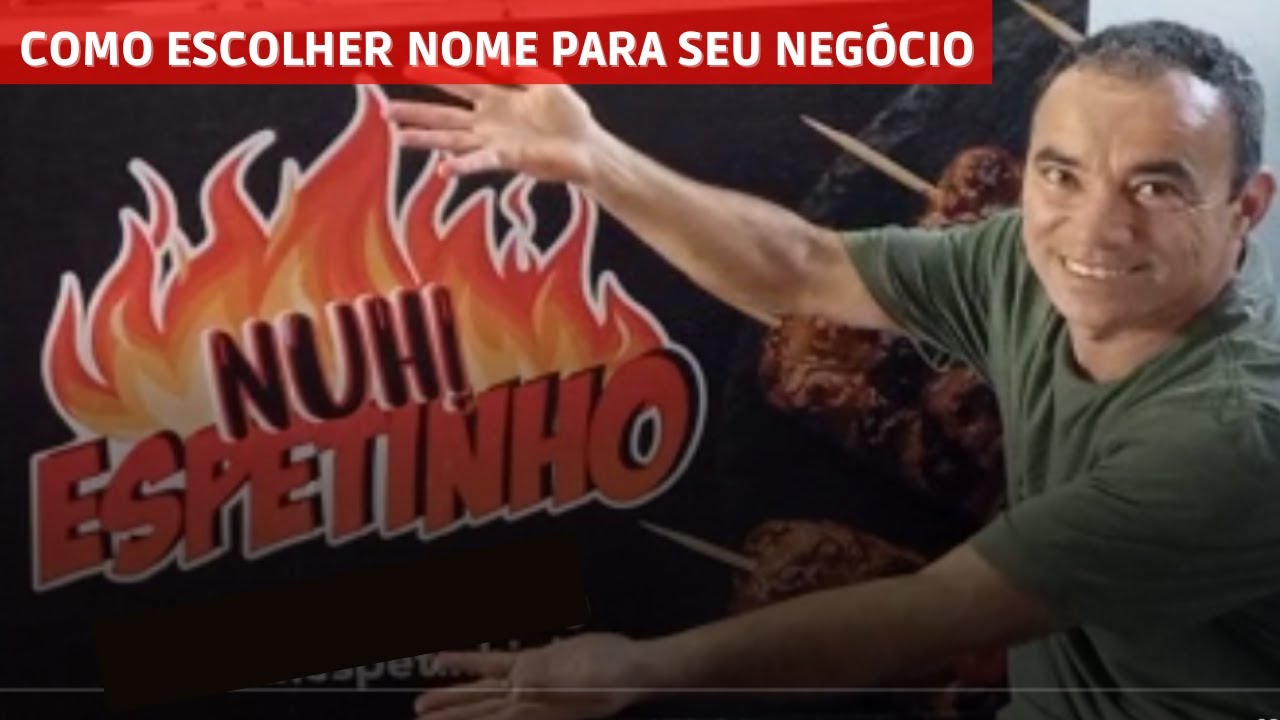 COMO ESCOLHER O NOME DO SEU NEGÓCIO