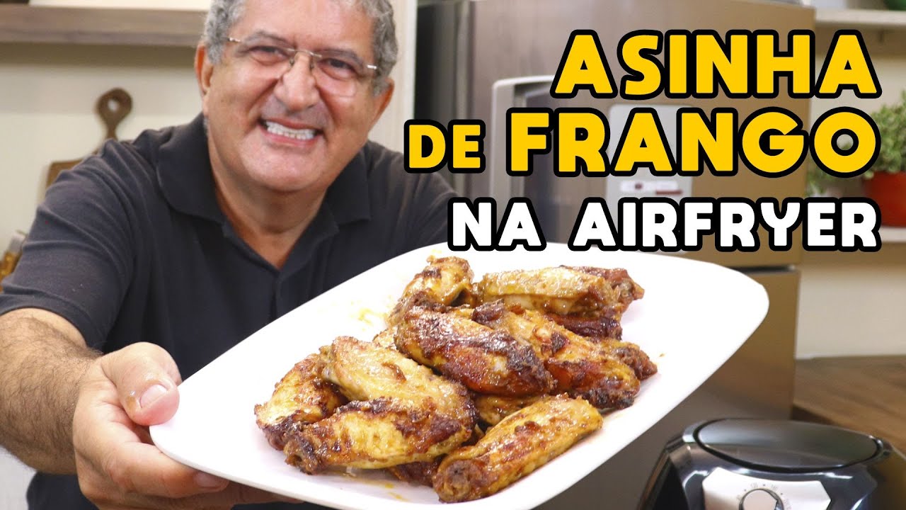 Como Fazer Asinha de Frango na Airfryer - Tv Churrasco