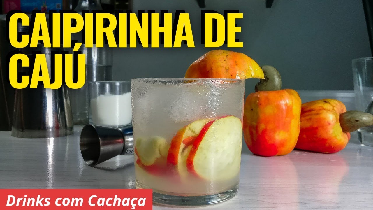 Como fazer CAIPIRINHA DE CAJÚ