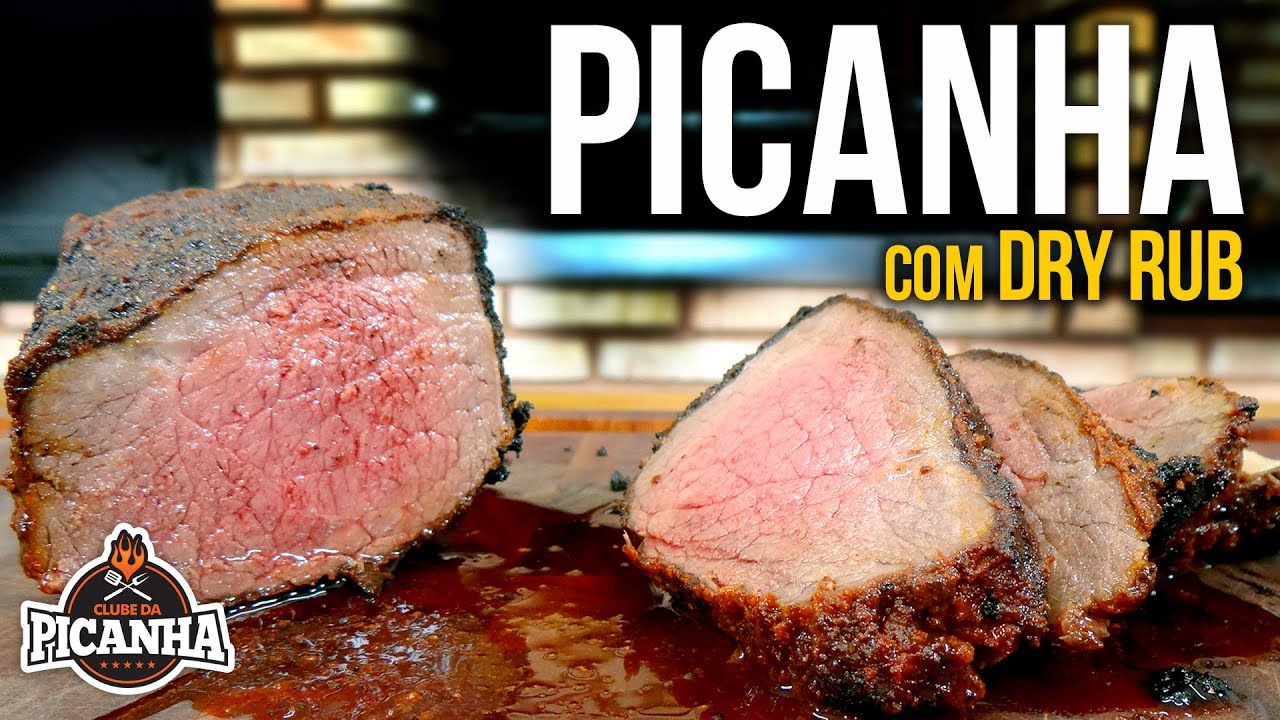 COMO FAZER CHURRASCO DE PICANHA COM TEMPERO DRY RUB - CLUBE DA PICANHA