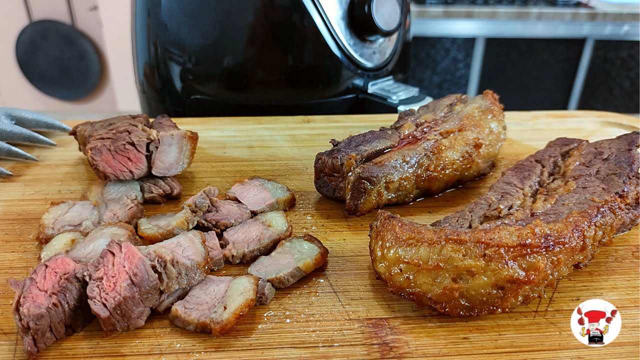 Como Fazer Fraldinha na Airfryer Receita de Churrasco