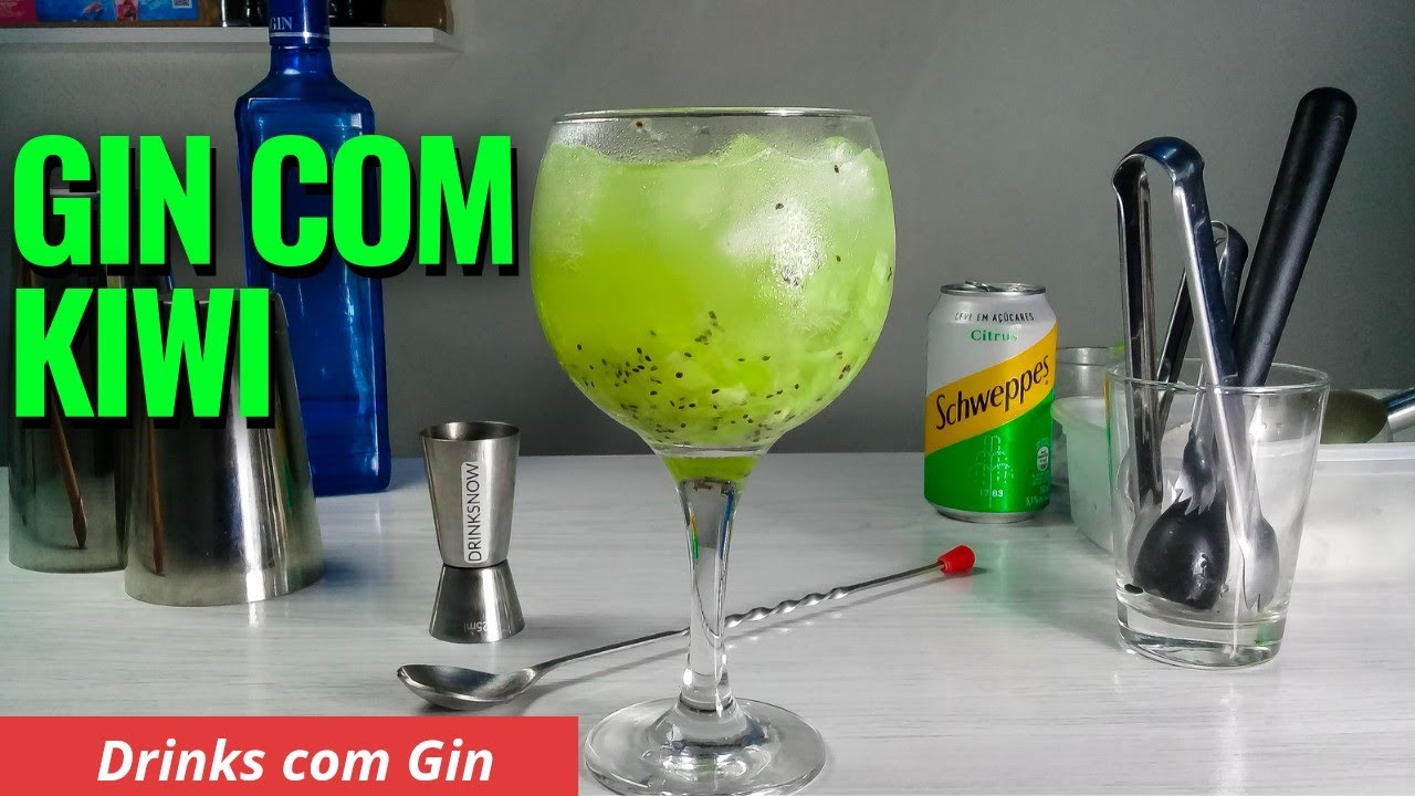 Como fazer Gin com Kiwi