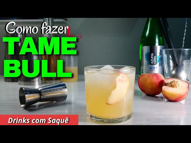 Como fazer TAME BULL - Drinks com Saquê
