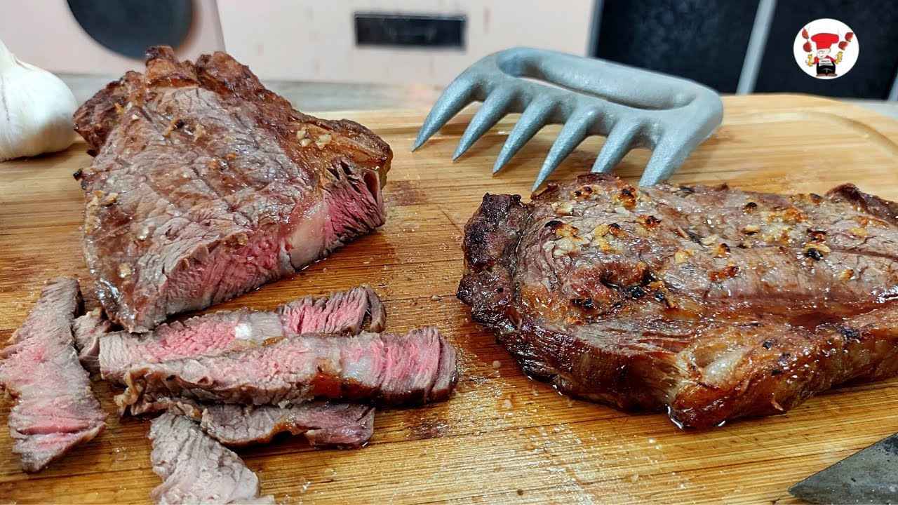 Contrafilé Alho e Óleo na Grelha Receita de Churrasco