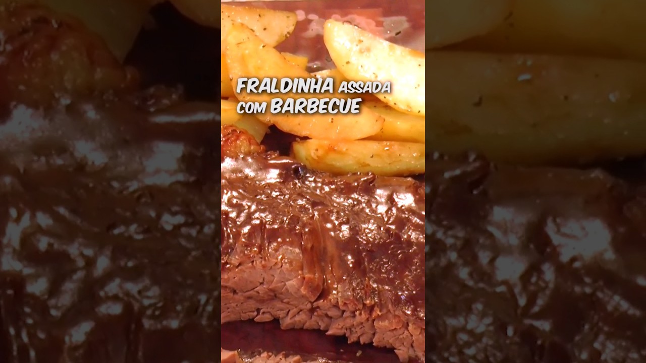 Fraldinha Assada com Molho Barbecue - Tv Churrasco