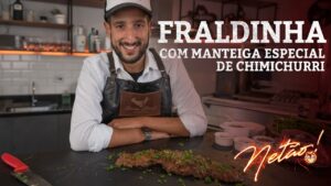 Fraldinha com manteiga especial de Chimichurri! | Netão! Bom Beef #135