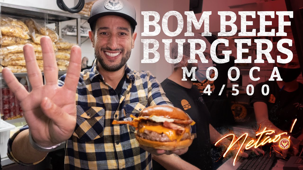 Inauguração Bom Beef Burgers MOOCA – 4 de 500!!! | Netão! Bom Beef #166