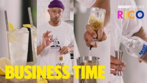 IT’S BUSINESS TIME | Absolut Drinks With Rico