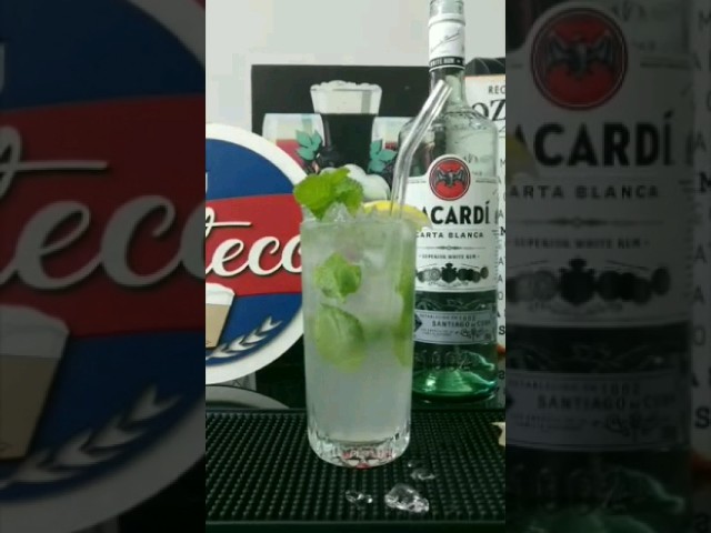 Mojito🍹 um  coquetel com mais de 100 anos de história. #short #cocktail #mojito #embaixadordocopão