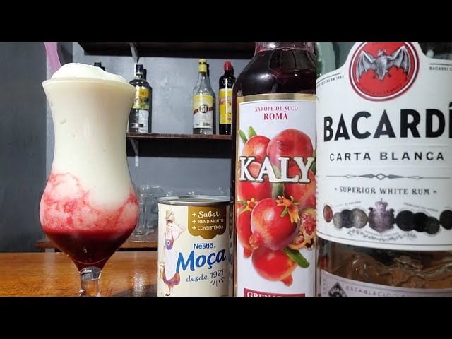 DRINK DIFERENTE PARA VOCÊ IMPRECIONAR SUA NAMORADA | RECEITA FÁCIL COM CUPUAÇU RUM LEITE CONDENSADO