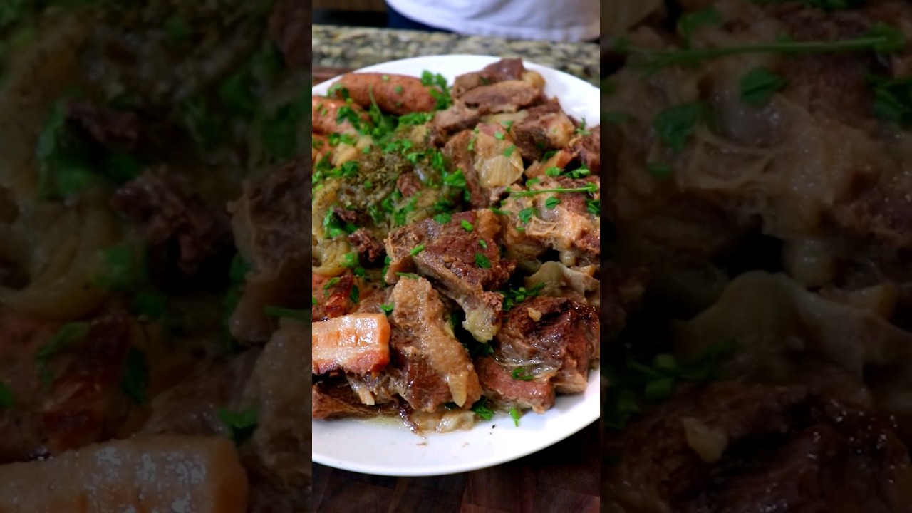 Receita de Costela na Panela de Pressão com Linguiças - Tv Churrasco