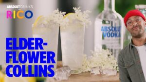 The Elderflower Collins | Absolut Drinks With Rico